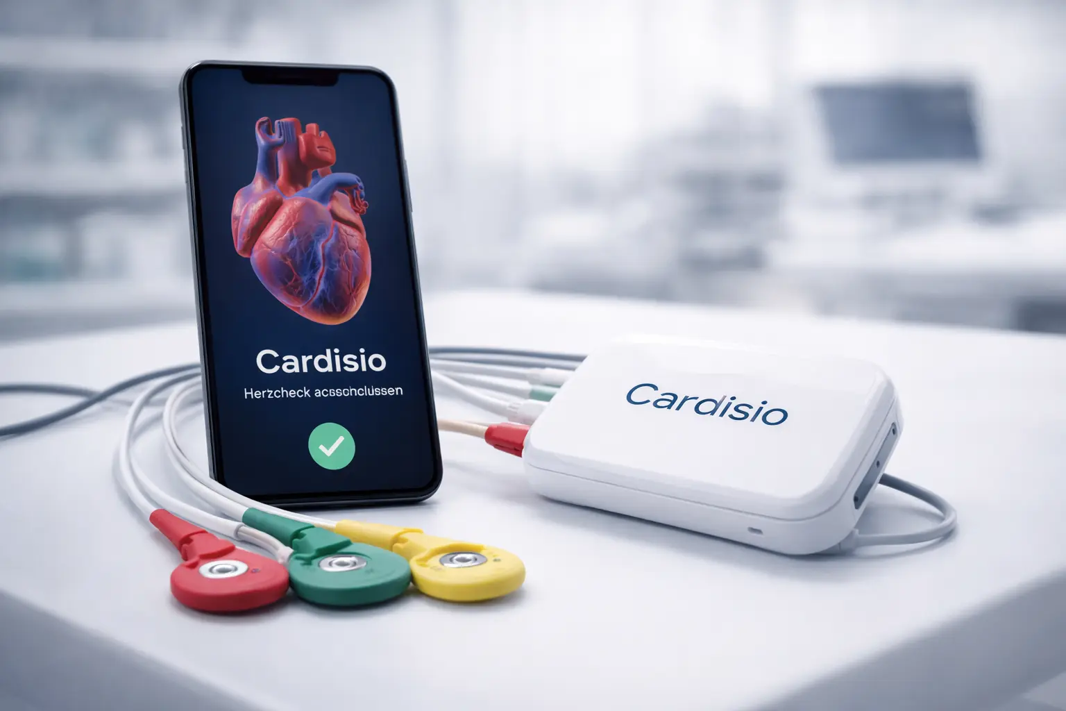 Cardisio-Gerät für Herz-Vorsorge