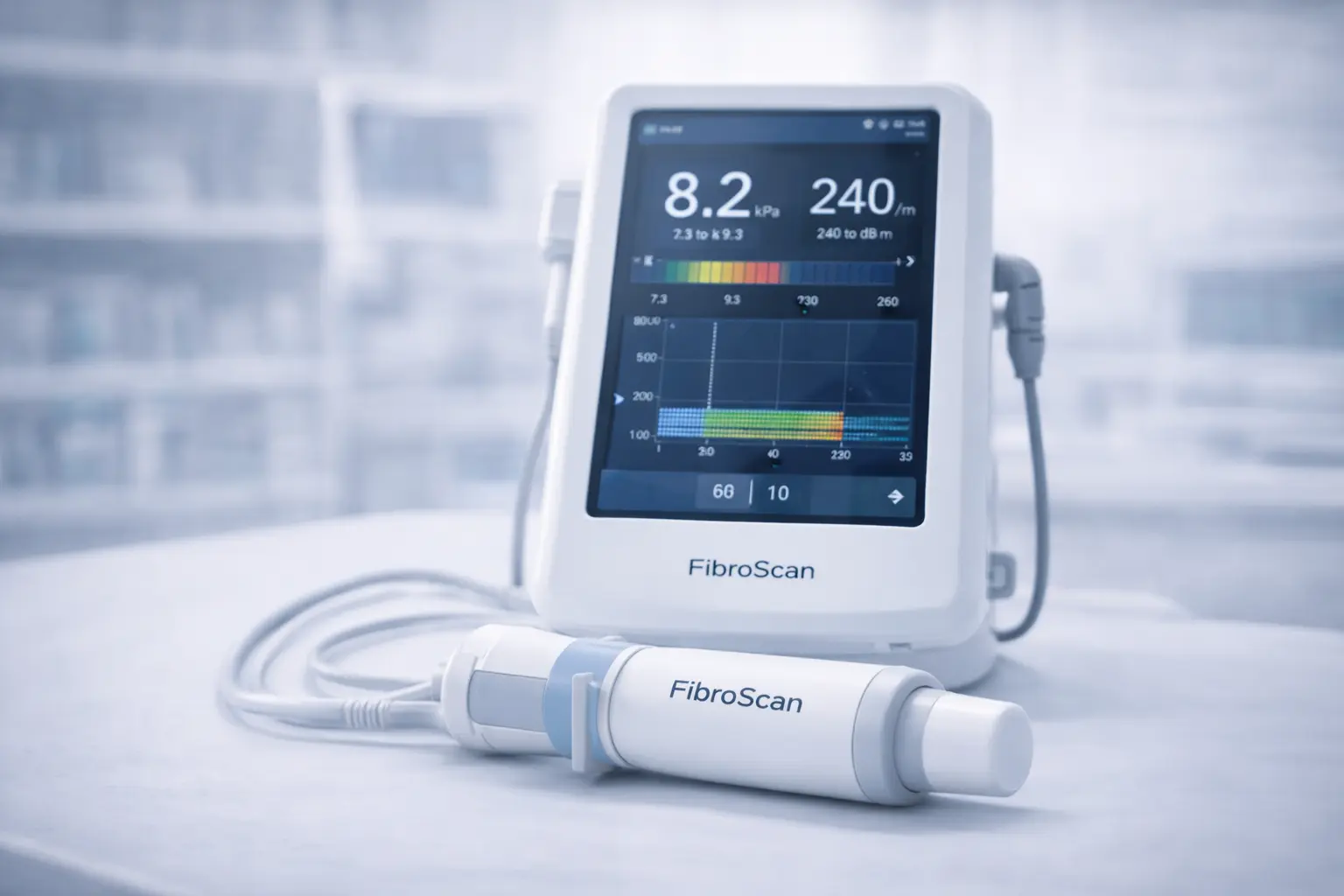 FibroScan-Gerät für Leberdiagnostik