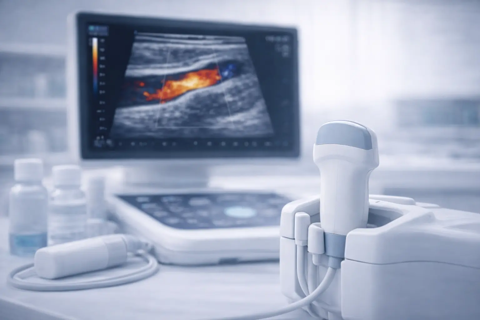 Ultraschall der Halsgefäße